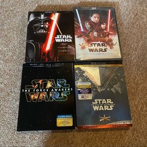 Star Wars Dvd lot